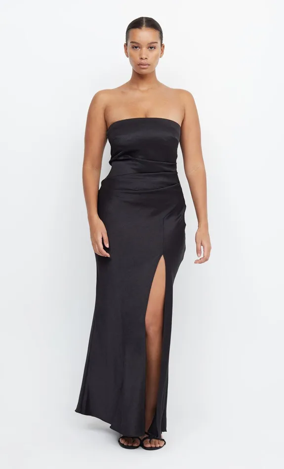 Bec Bridge Bridesmaid Dresses Women THE DREAMER STRAPLESS DRESS 8211 BLACK