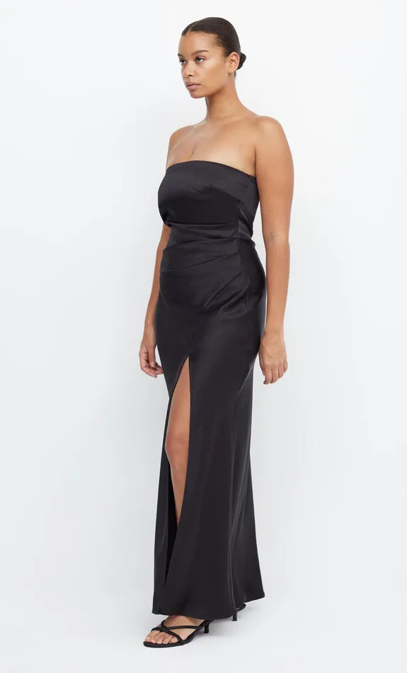 Bec Bridge Bridesmaid Dresses Women THE DREAMER STRAPLESS DRESS 8211 BLACK