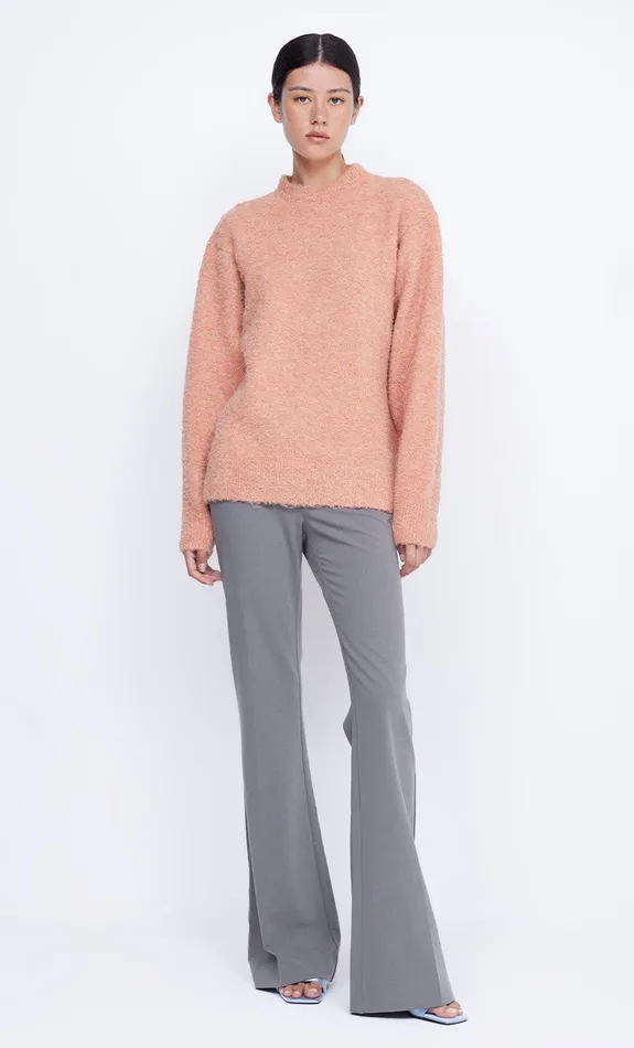 Bec Bridge Long Sleeve Women BRICE KNIT JUMPER 8211 PEACH