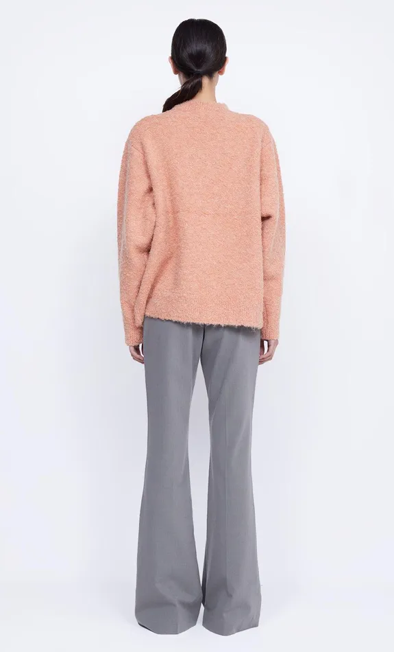 Bec Bridge Long Sleeve Women BRICE KNIT JUMPER 8211 PEACH