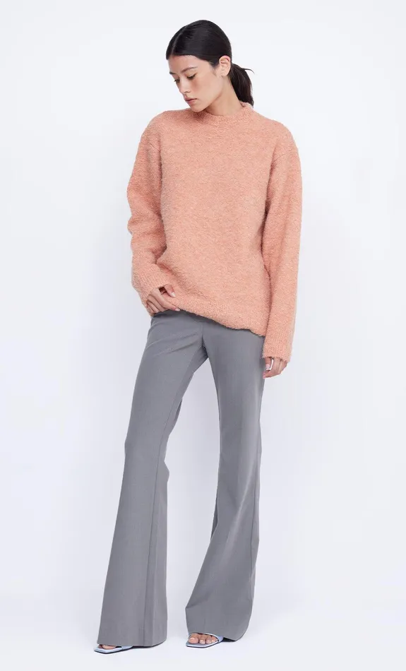 Bec Bridge Long Sleeve Women BRICE KNIT JUMPER 8211 PEACH