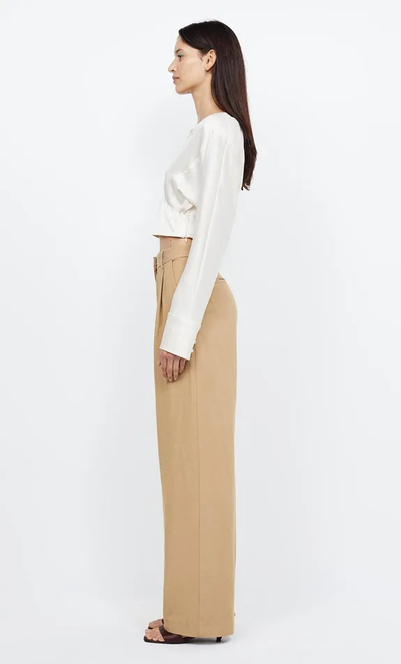 Bec Bridge Long Sleeve Women KAIA WRAP LONG SLEEVE BLOUSE 8211 IVORY