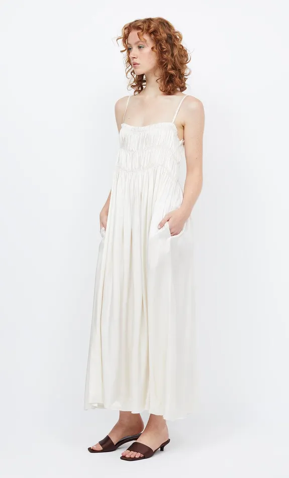 Bec Bridge Maxi Dresses Women DALI MAXI SHIFT DRESS 8211 IVORY