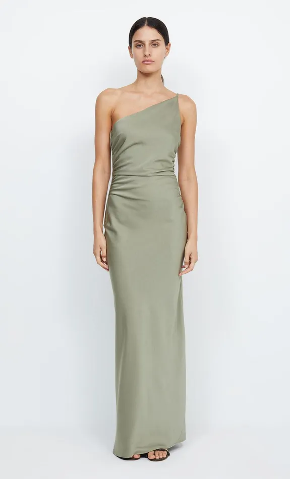 Bec Bridge Maxi Dresses Women ETERNITY ASYM MAXI DRESS 8211 SAGE