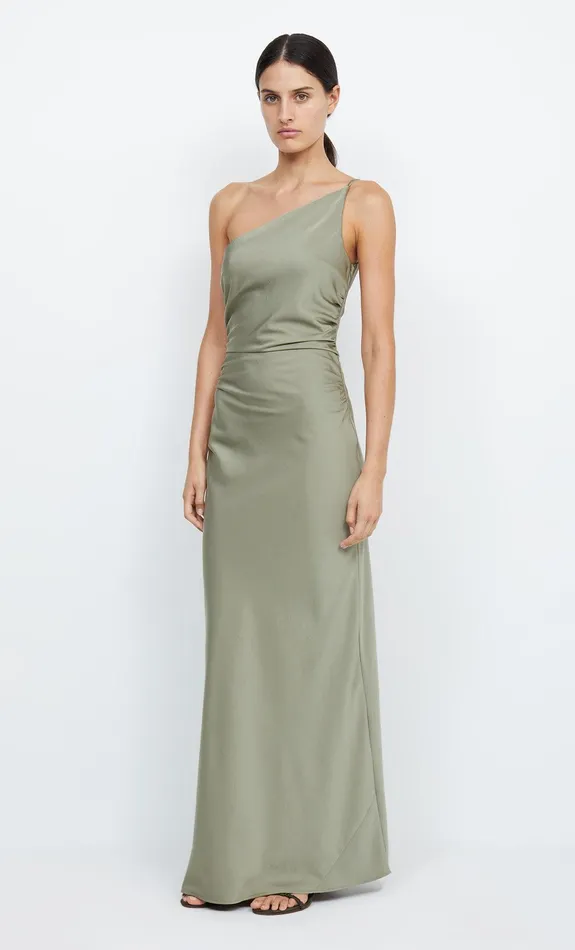 Bec Bridge Maxi Dresses Women ETERNITY ASYM MAXI DRESS 8211 SAGE