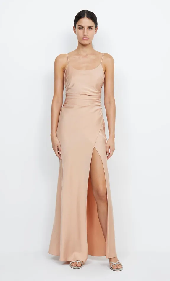 Bec Bridge Maxi Dresses Women ETERNITY SCOOP MAXI DRESS 8211 ROSE GOLD