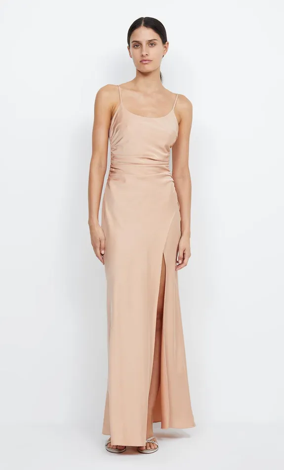 Bec Bridge Maxi Dresses Women ETERNITY SCOOP MAXI DRESS 8211 ROSE GOLD