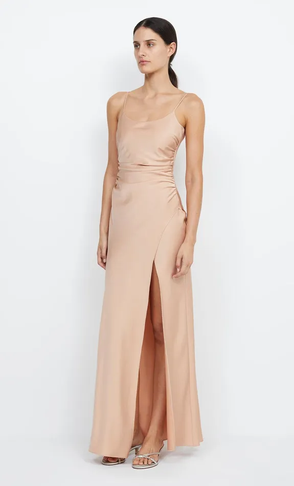 Bec Bridge Maxi Dresses Women ETERNITY SCOOP MAXI DRESS 8211 ROSE GOLD