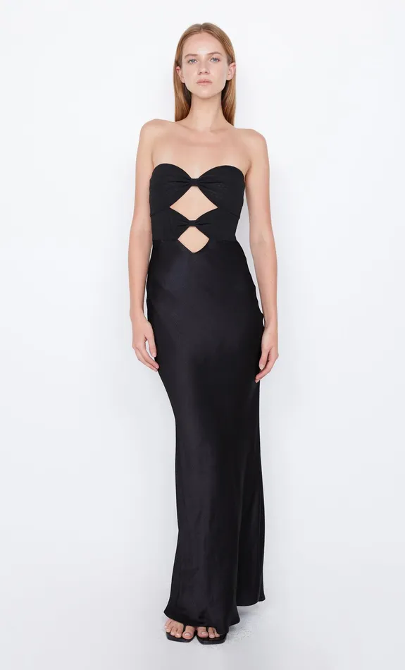 Bec Bridge Maxi Dresses Women HALLE STRAPLESS DRESS 8211 BLACK