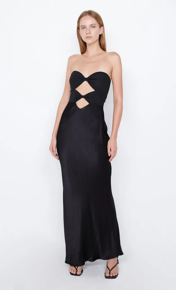 Bec Bridge Maxi Dresses Women HALLE STRAPLESS DRESS 8211 BLACK