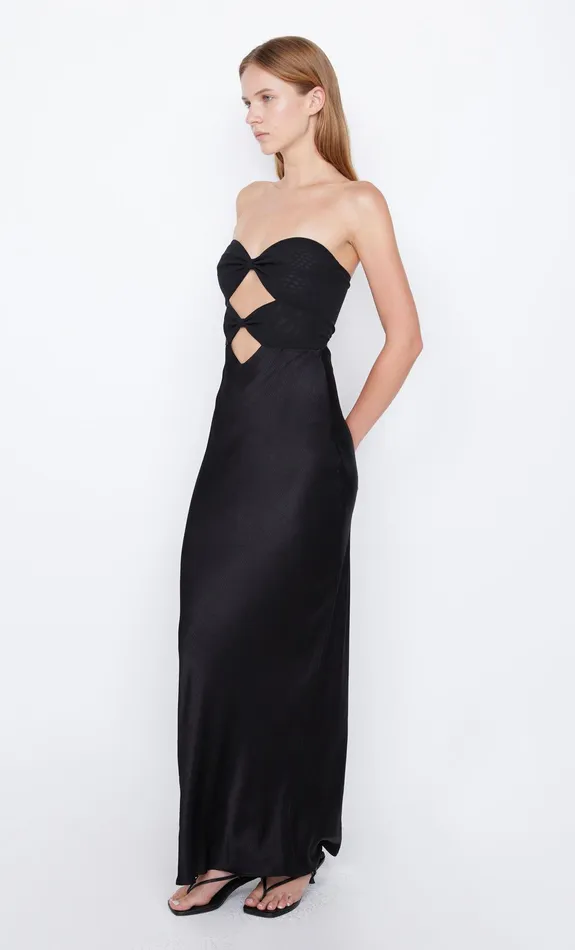 Bec Bridge Maxi Dresses Women HALLE STRAPLESS DRESS 8211 BLACK