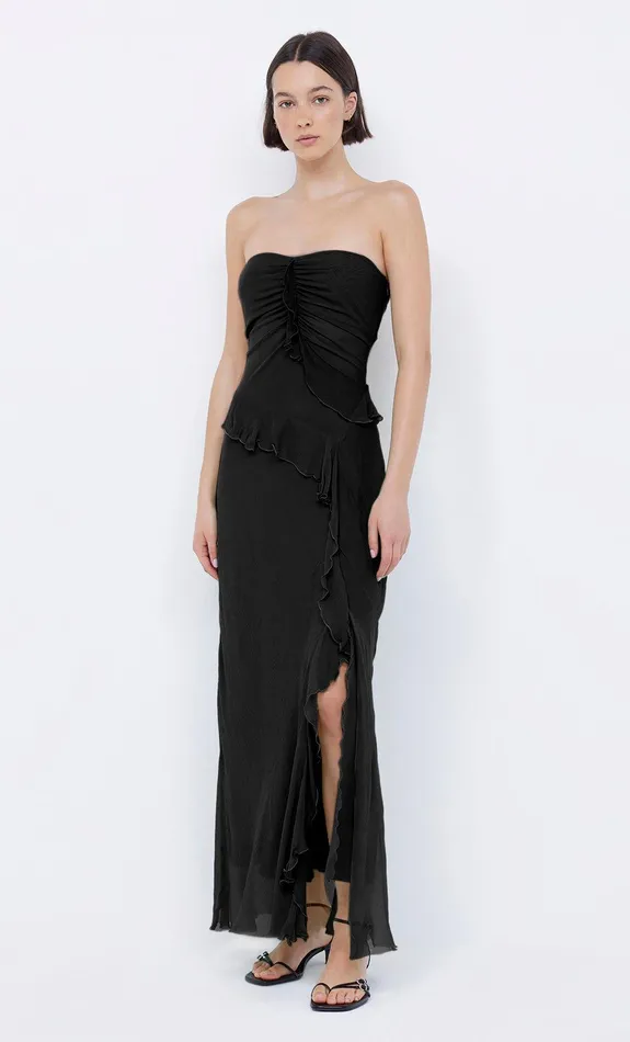 Bec Bridge Maxi Dresses Women MARESCA STRAPLESS DRESS 8211 BLACK