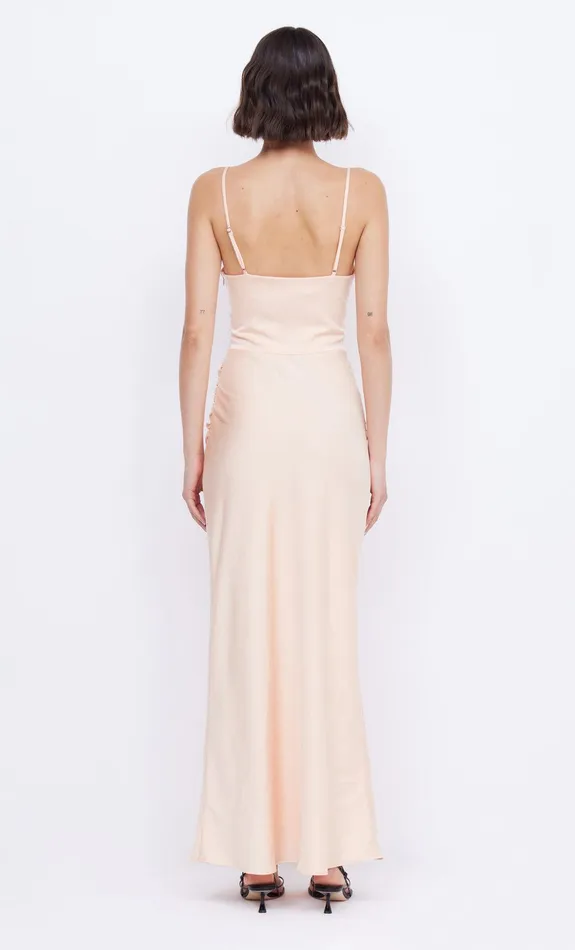 Bec Bridge Maxi Dresses Women MARI LOU KNOT DRESS 8211 PEACH