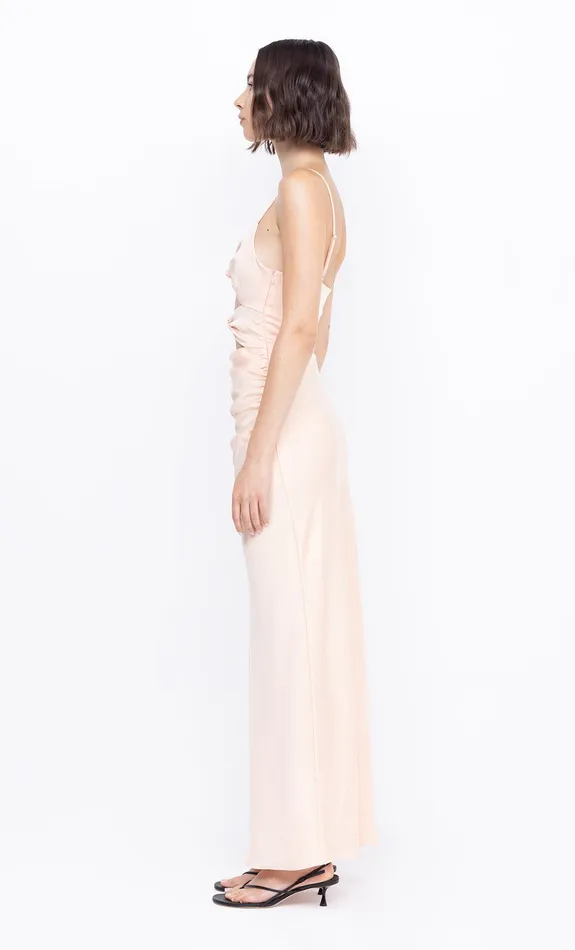 Bec Bridge Maxi Dresses Women MARI LOU KNOT DRESS 8211 PEACH