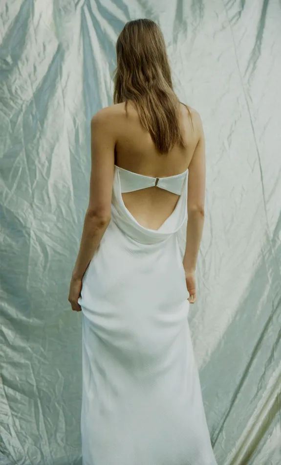Bec Bridge Maxi Dresses Women MOON DANCE STRAPLESS DRESS 8211 IVORY