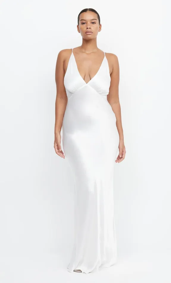 Bec Bridge Maxi Dresses Women MOON DANCE V MAXI DRESS 8211 IVORY