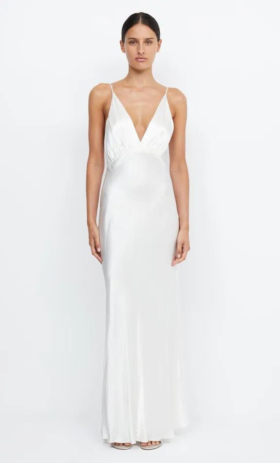 Bec Bridge Maxi Dresses Women MOON DANCE V MAXI DRESS 8211 IVORY