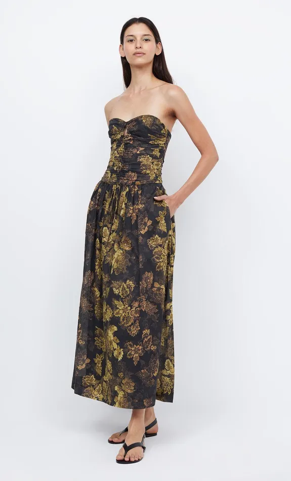 Bec Bridge Maxi Dresses Women PALMER STRAPLESS MAXI 8211 JASPER FLORAL