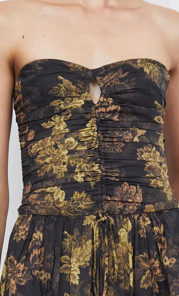 Bec Bridge Maxi Dresses Women PALMER STRAPLESS MAXI 8211 JASPER FLORAL