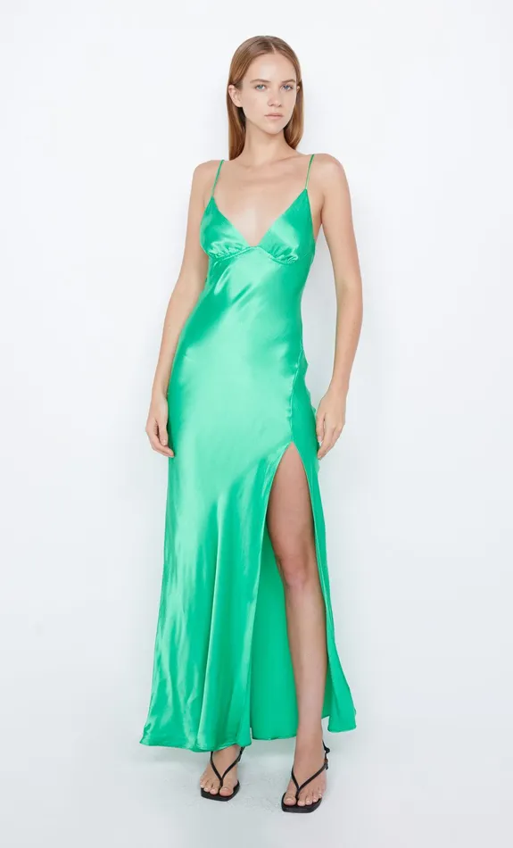Bec Bridge Maxi Dresses Women REN SPLIT MAXI DRESS 8211 EMERALD