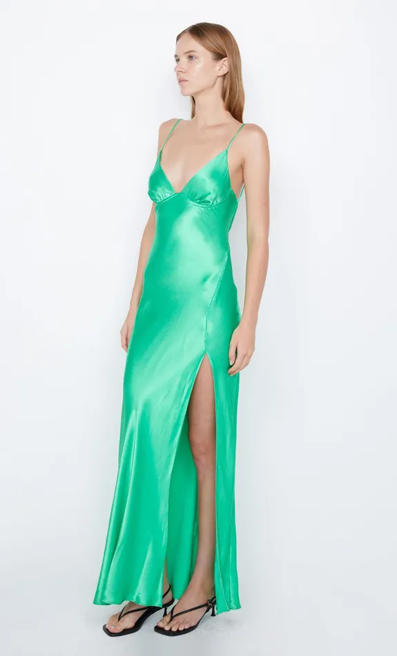 Bec Bridge Maxi Dresses Women REN SPLIT MAXI DRESS 8211 EMERALD