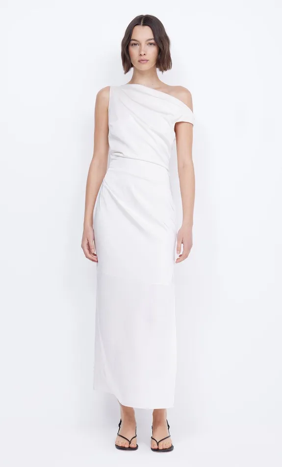 Bec Bridge Maxi Dresses Women ROCHELLE ASYM MIDI DRESS 8211 CREAM