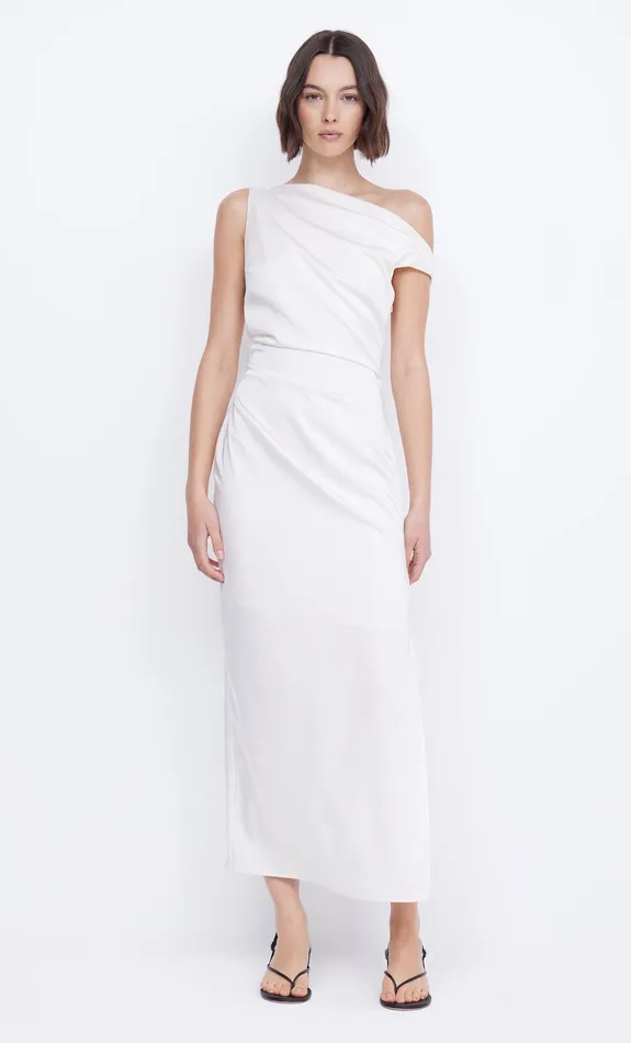 Bec Bridge Maxi Dresses Women ROCHELLE ASYM MIDI DRESS 8211 CREAM