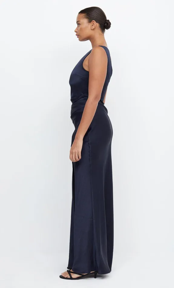 Bec Bridge Maxi Dresses Women THE DREAMER ASYM DRESS 8211 INK