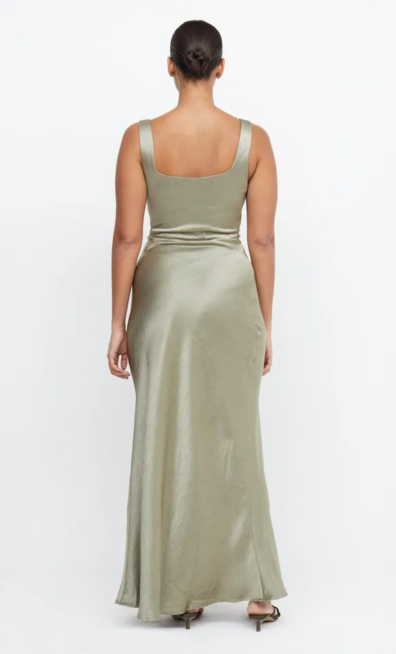 Bec Bridge Maxi Dresses Women THE DREAMER SQUARE NECK DRESS 8211 SAGE