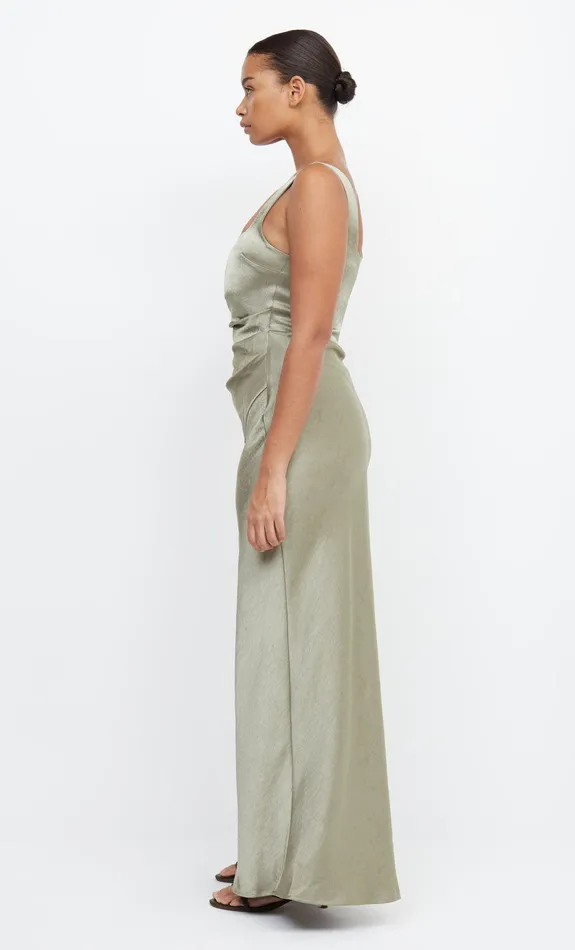 Bec Bridge Maxi Dresses Women THE DREAMER SQUARE NECK DRESS 8211 SAGE