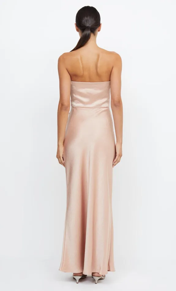Bec Bridge Maxi Dresses Women THE DREAMER STRAPLESS DRESS 8211 ROSE GOLD
