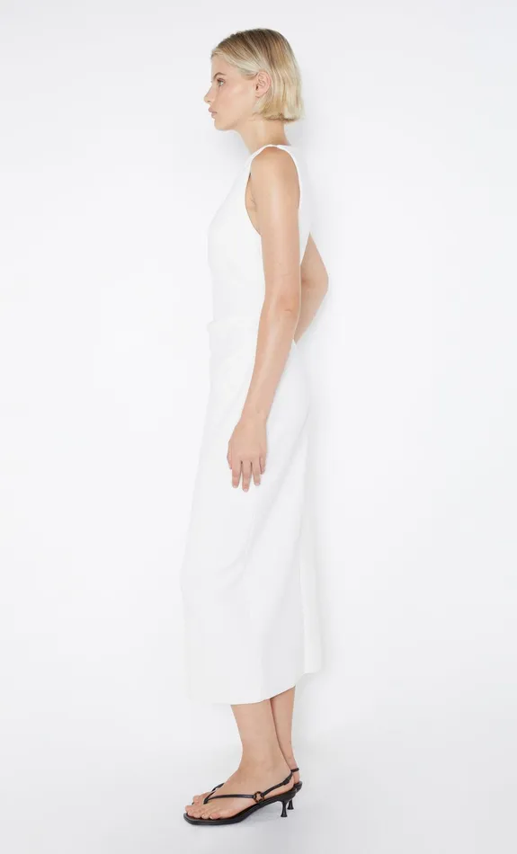 Bec Bridge Midi Dresses Women BE MINE TUCK DRESS 8211 IVORY