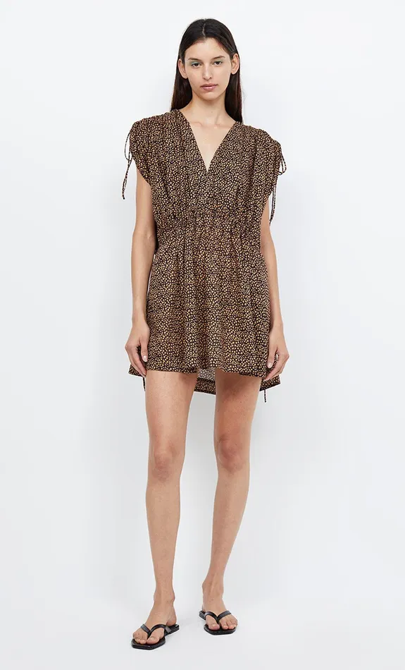 Bec Bridge Mini Dresses Women CAPRI V MINI DRESS 8211 BELLA DONNA