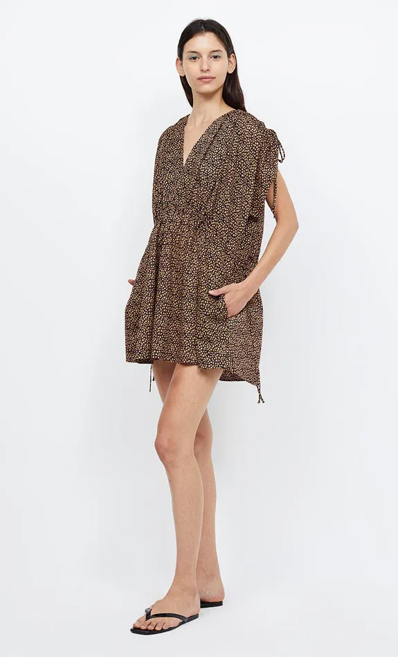 Bec Bridge Mini Dresses Women CAPRI V MINI DRESS 8211 BELLA DONNA