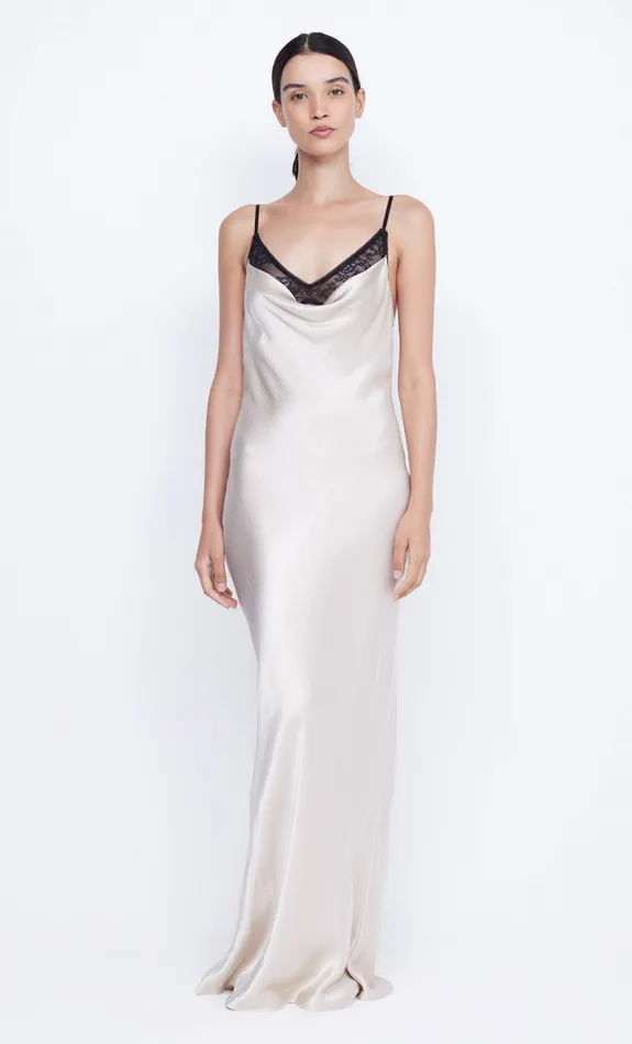 Bec Bridge Prom Dresses Women ARABELLA BACKLESS DRESS 8211 SANDBLACK