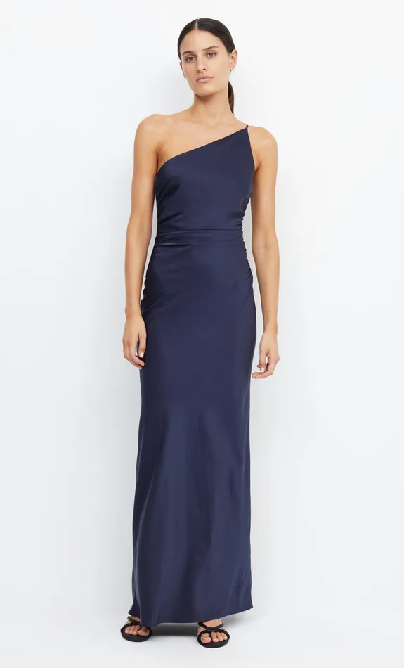 Bec Bridge Prom Dresses Women ETERNITY ASYM MAXI DRESS 8211 INK