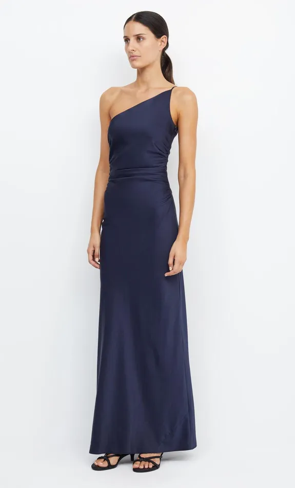 Bec Bridge Prom Dresses Women ETERNITY ASYM MAXI DRESS 8211 INK