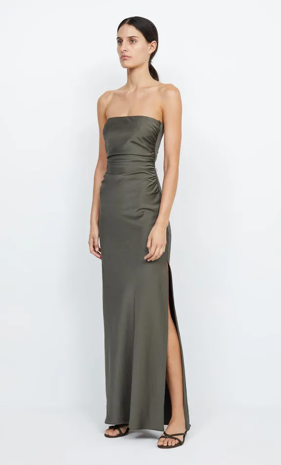 Bec Bridge Prom Dresses Women ETERNITY STRAPLESS MAXI 8211 DARK WILLOW