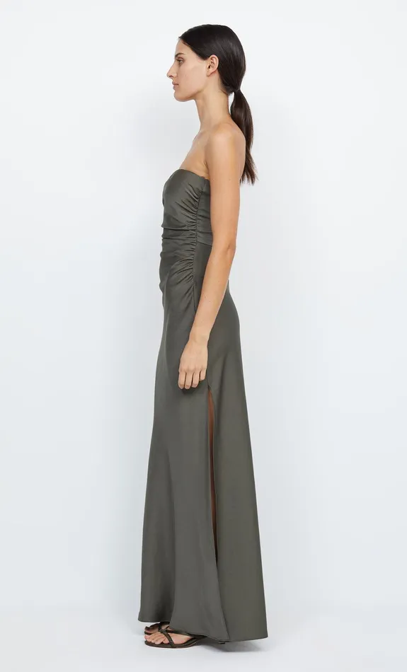 Bec Bridge Prom Dresses Women ETERNITY STRAPLESS MAXI 8211 DARK WILLOW