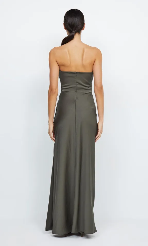 Bec Bridge Prom Dresses Women ETERNITY STRAPLESS MAXI 8211 DARK WILLOW