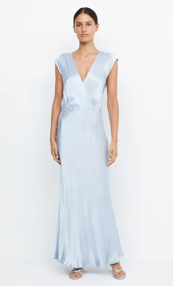 Bec Bridge Prom Dresses Women MOON DANCE MAXI DRESS 8211 DUSTY BLUE