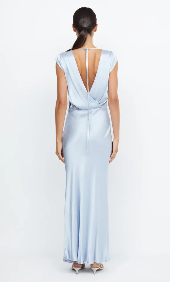 Bec Bridge Prom Dresses Women MOON DANCE MAXI DRESS 8211 DUSTY BLUE