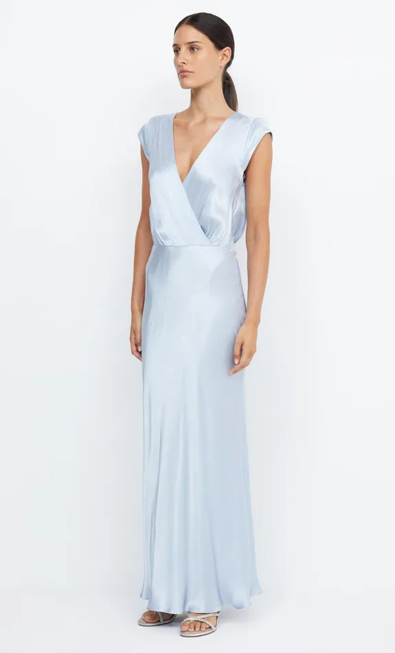 Bec Bridge Prom Dresses Women MOON DANCE MAXI DRESS 8211 DUSTY BLUE