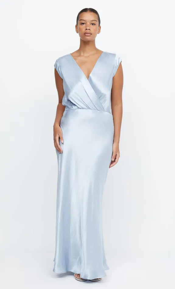 Bec Bridge Prom Dresses Women MOON DANCE MAXI DRESS 8211 DUSTY BLUE