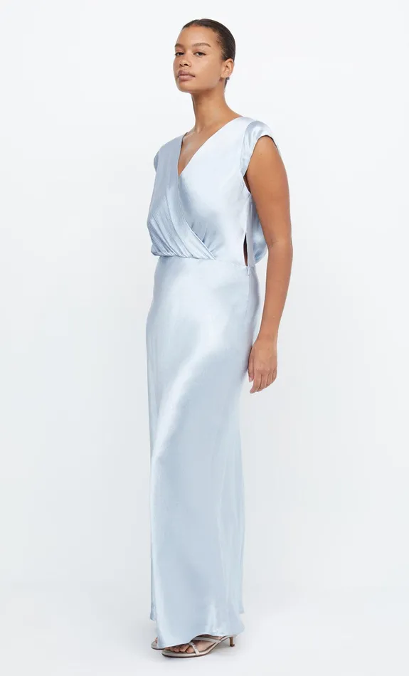 Bec Bridge Prom Dresses Women MOON DANCE MAXI DRESS 8211 DUSTY BLUE