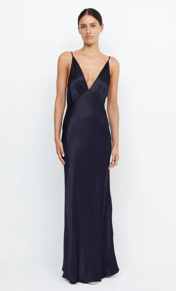 Bec Bridge Prom Dresses Women MOON DANCE V MAXI DRESS 8211 INK