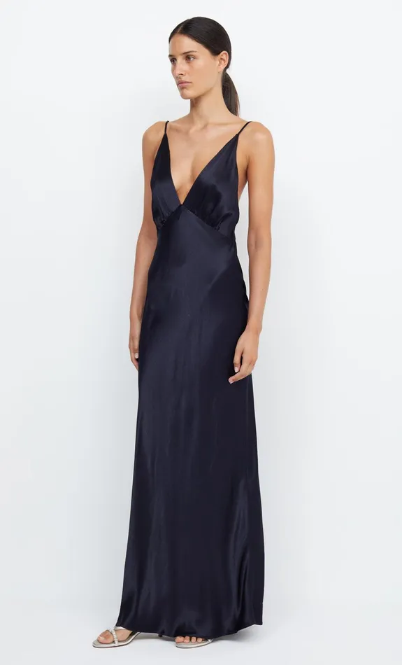 Bec Bridge Prom Dresses Women MOON DANCE V MAXI DRESS 8211 INK