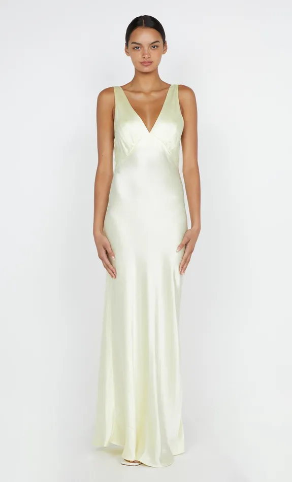 Bec Bridge Prom Dresses Women MOON DANCE VERONA DRESS 8211 ICE YELLOW