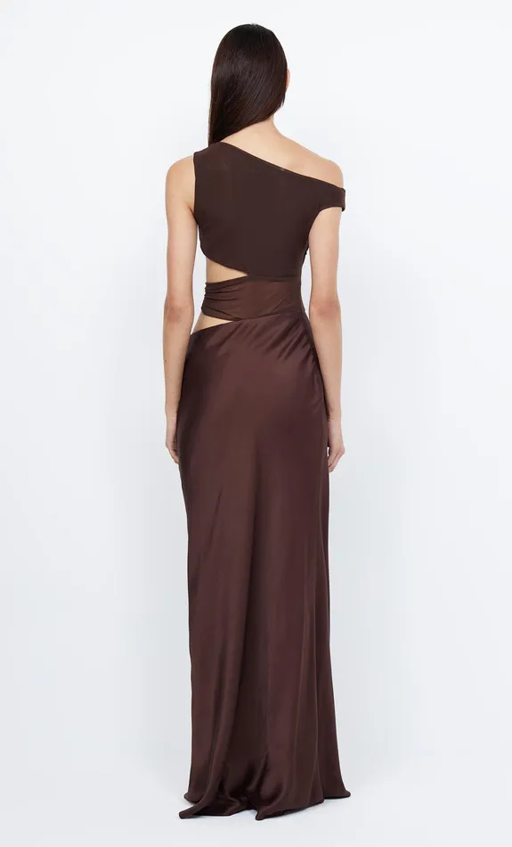 Bec Bridge Prom Dresses Women OPHELIA MAXI DRESS 8211 COCOA