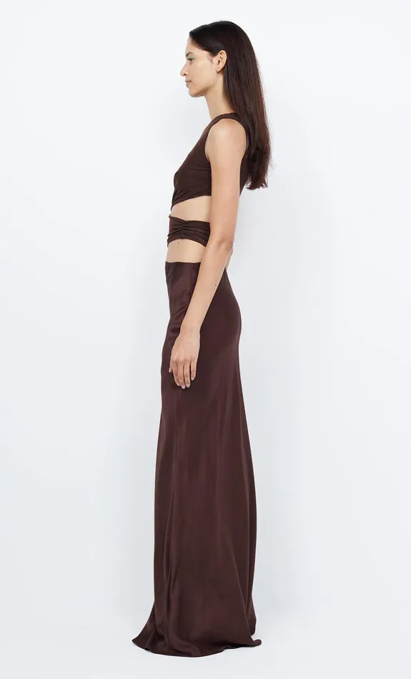 Bec Bridge Prom Dresses Women OPHELIA MAXI DRESS 8211 COCOA